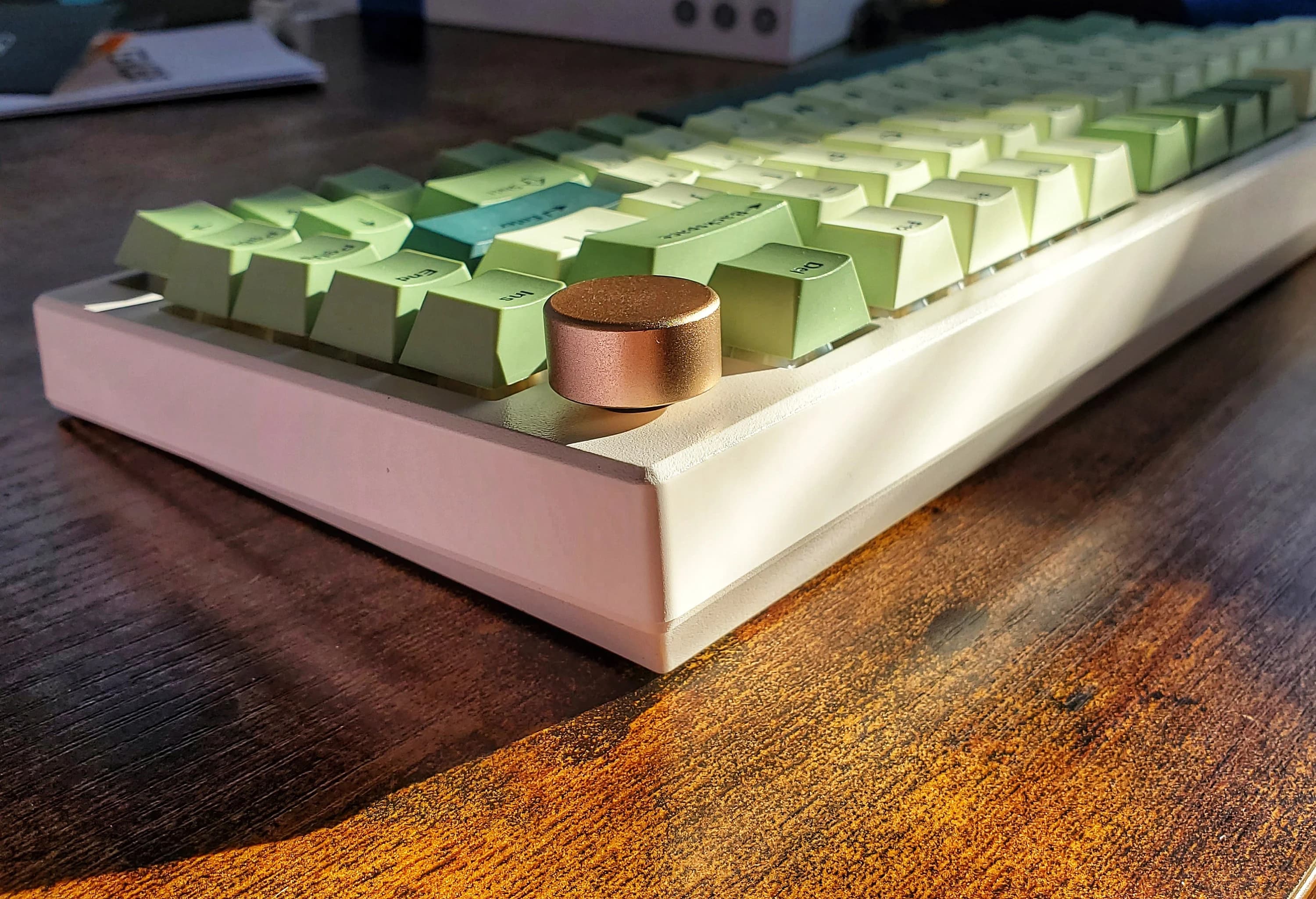 Custom mechanical keyboard by Bazzi's Boards