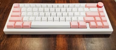 GMK67 Pink and White thumbnail 2